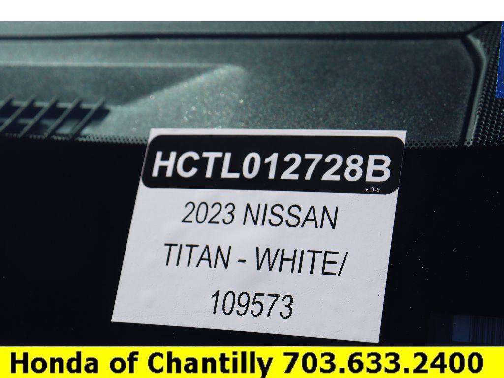 Used 2023 Nissan Titan Platinum Reserve w/ Moonroof Package image 44