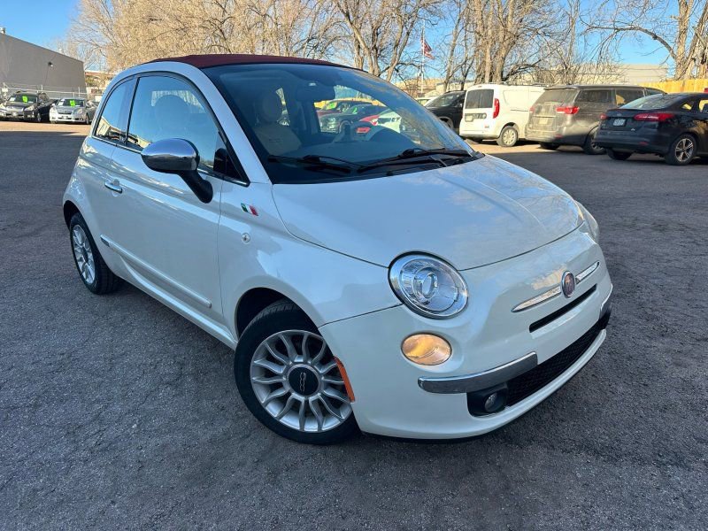 Used 2012 FIAT 500 Lounge w/ Luxury Leather Pkg
