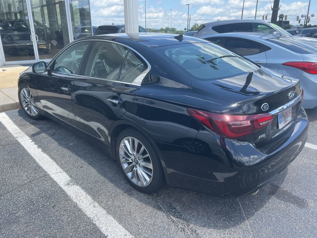 Used 2020 INFINITI Q50 Luxe AWD/4WD image 3
