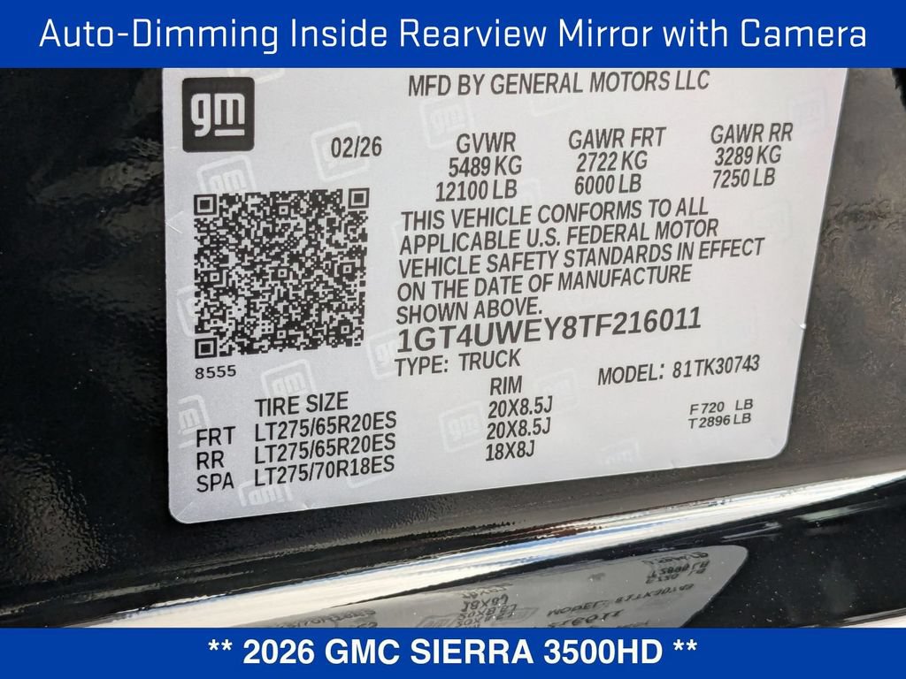New 2026 GMC Sierra 3500 Denali w/ Denali Reserve Package AWD/4WD image 39