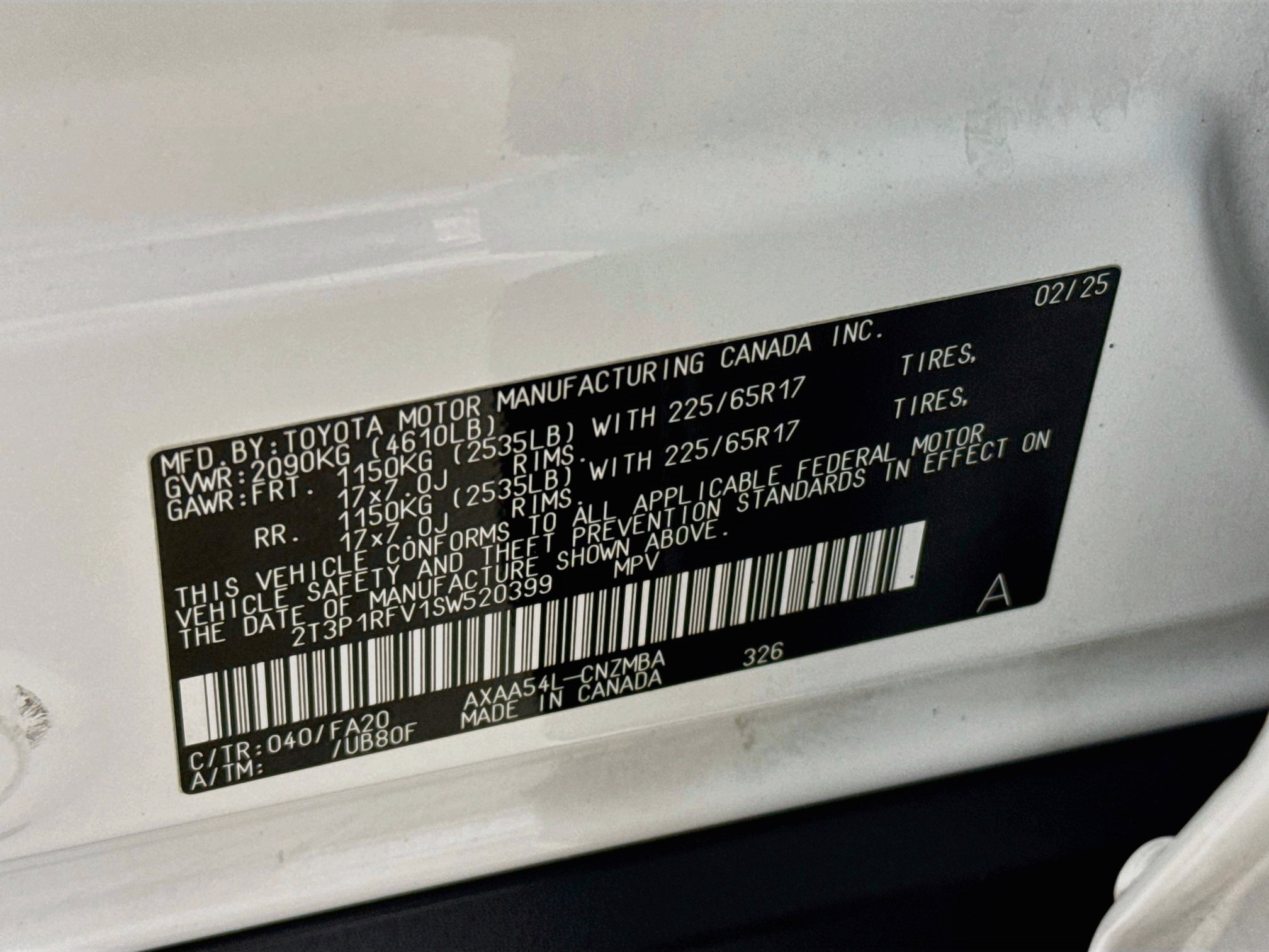 Certified 2025 Toyota RAV4 XLE AWD/4WD image 32