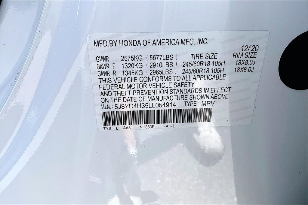 Used 2020 Acura MDX SH-AWD image 16