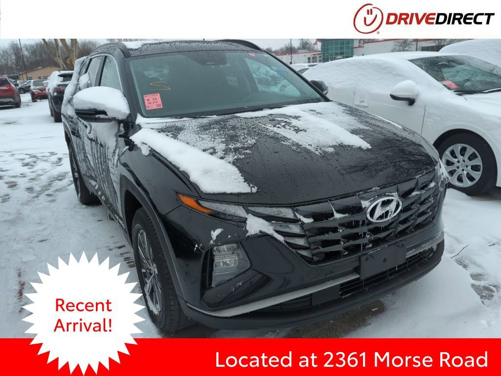 Used 2022 Hyundai Tucson Blue image 1