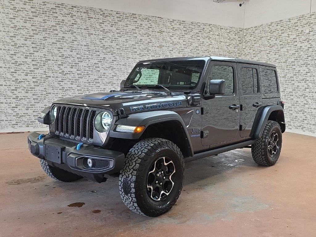 Used 2021 Jeep Wrangler Unlimited Rubicon 4xe w/ Cold Weather Group image 3