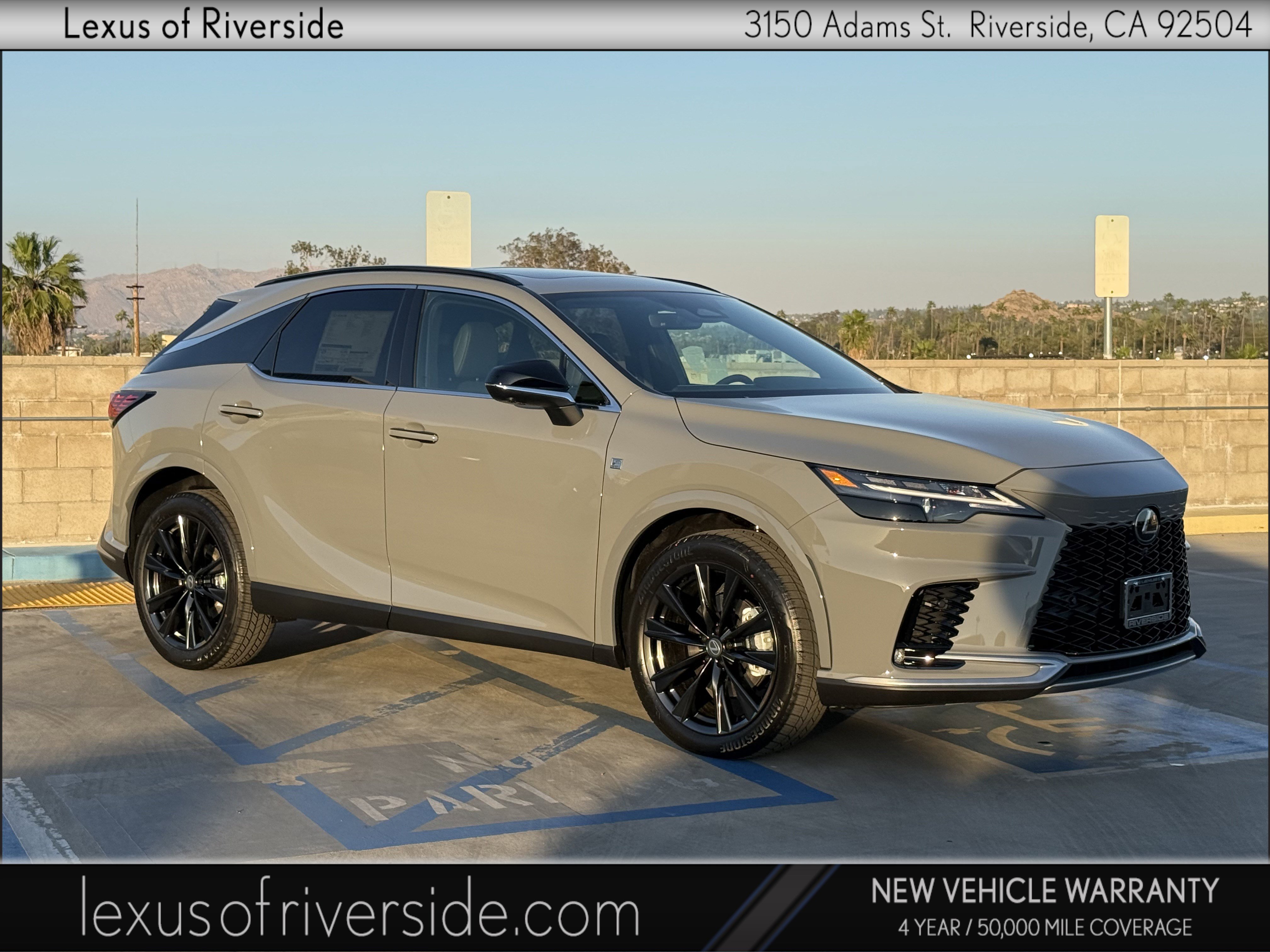 New 2026 Lexus RX 350 F Sport image 1