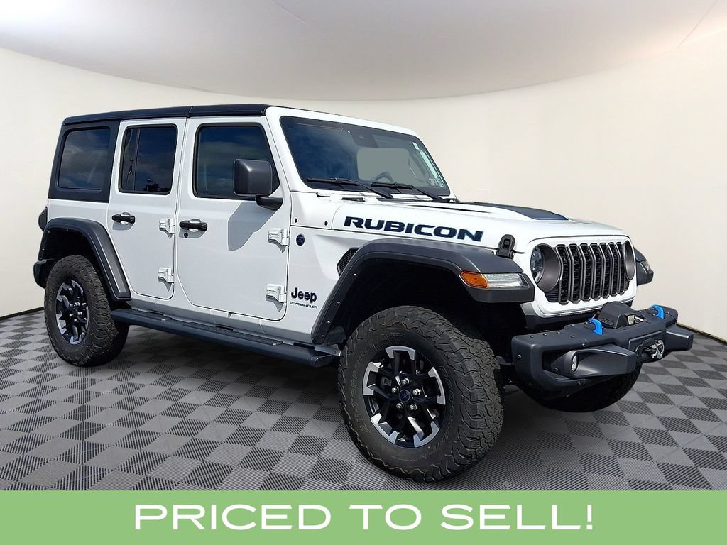 Used 2024 Jeep Wrangler Unlimited Rubicon 4xe w/ Capability Package