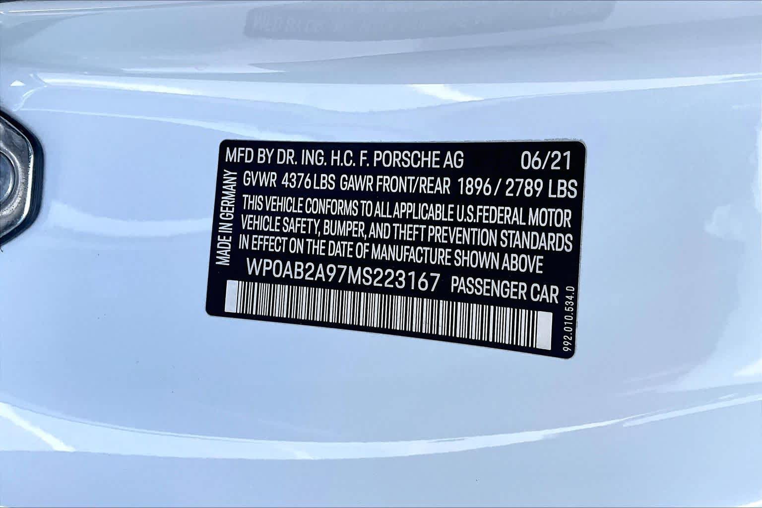 Used 2021 Porsche 911 Carrera S RWD image 37