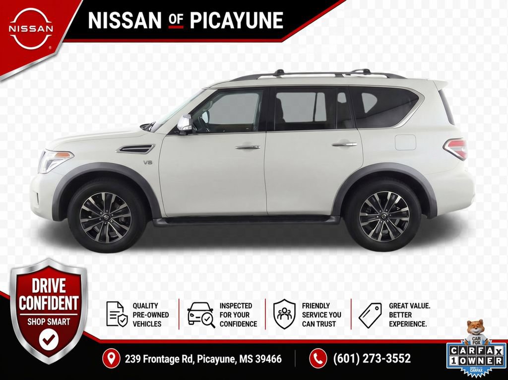 Used 2018 Nissan Armada Platinum w/ Captain Seat Package RWD image 8