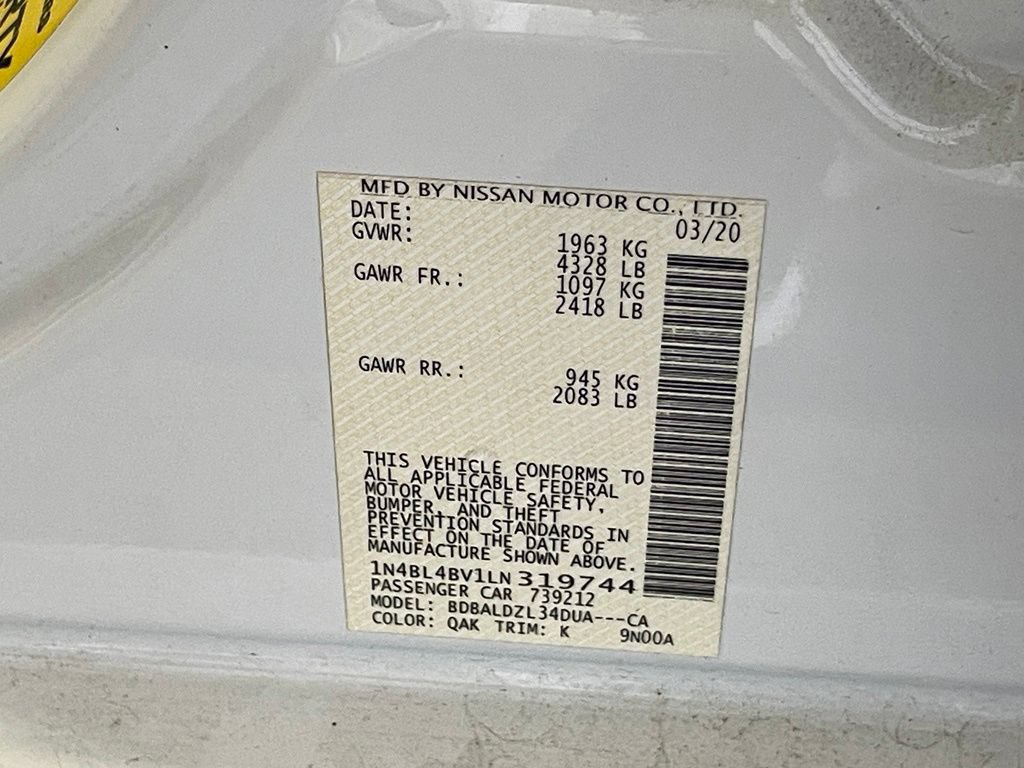 Used 2020 Nissan Altima 2.5 S FWD image 33