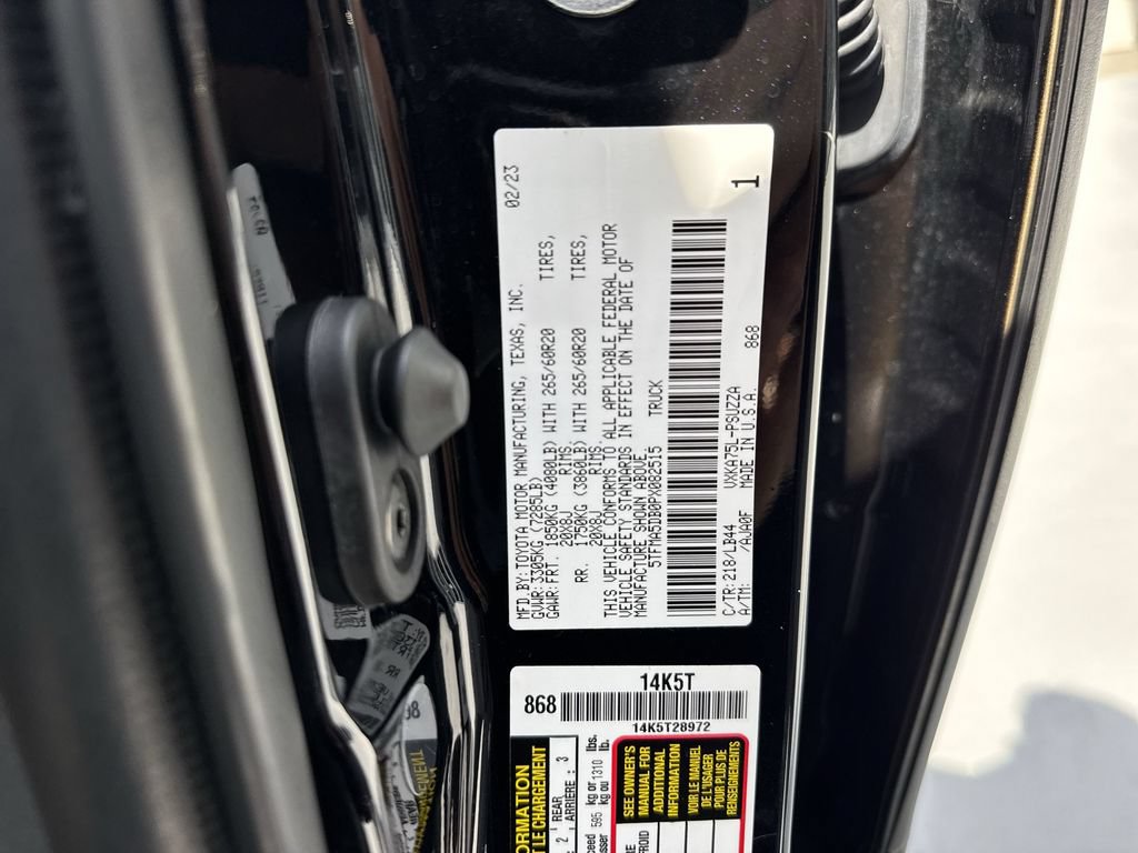 Used 2023 Toyota Tundra 1794 Edition AWD/4WD image 61