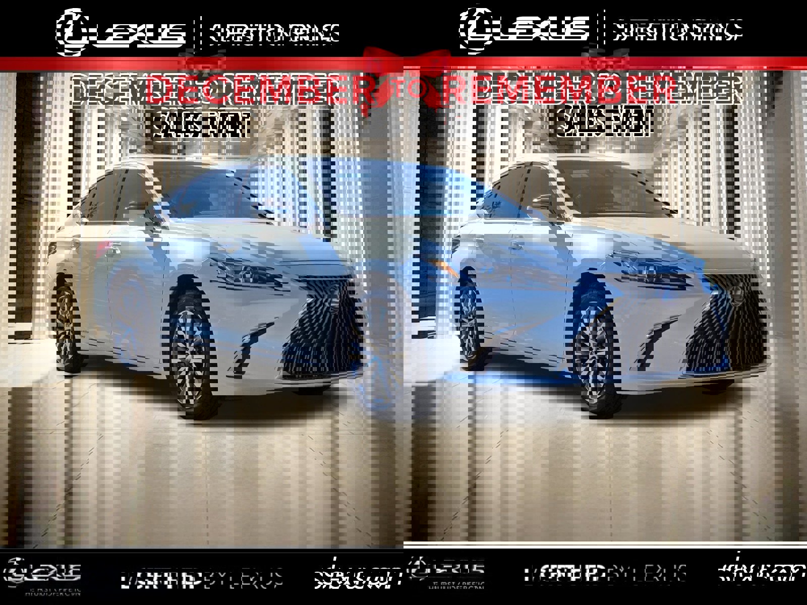 Certified 2019 Lexus ES 300h w/ Accessory Package image 1