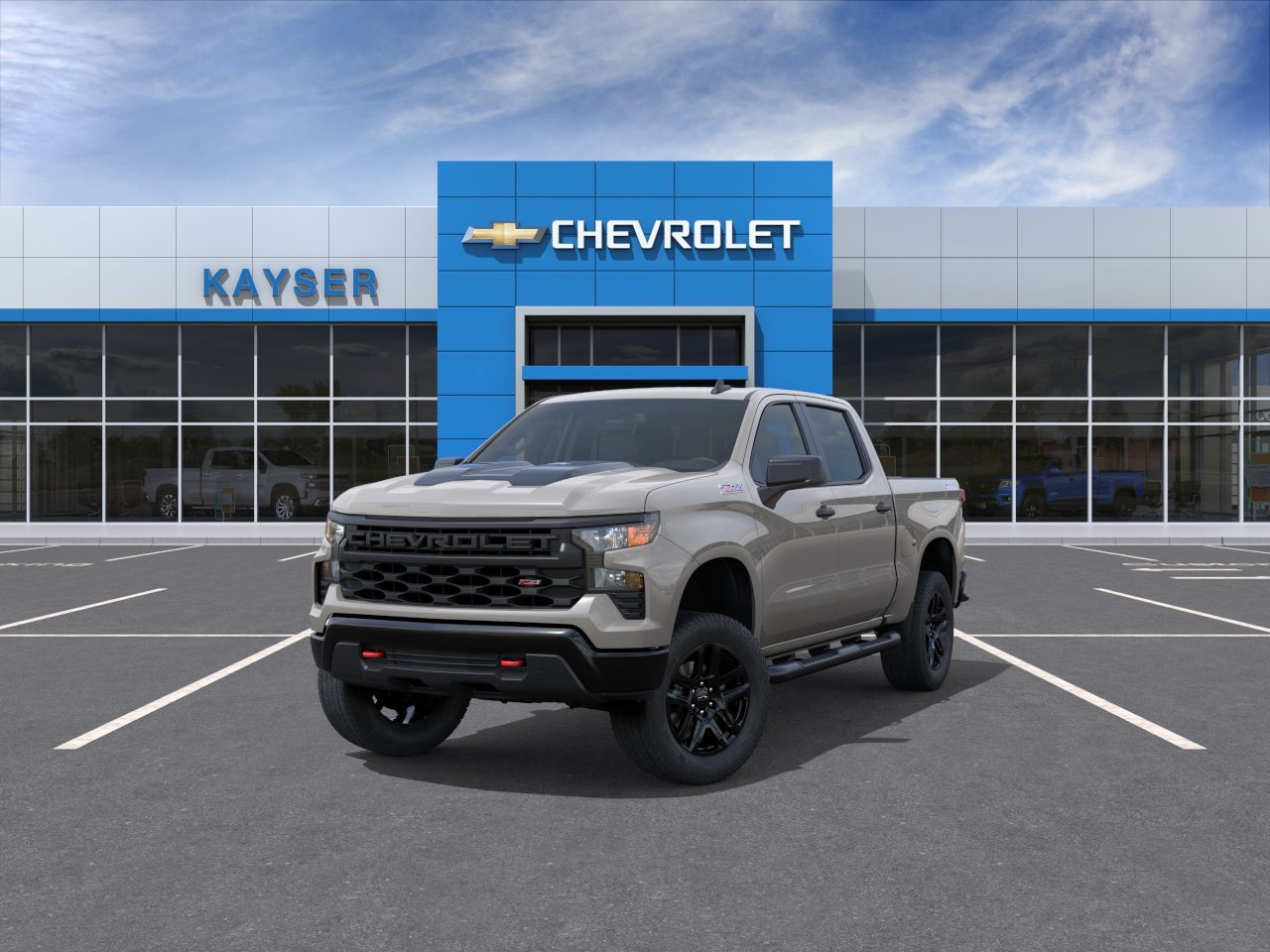 New 2026 Chevrolet Silverado 1500 Custom Trail Boss w/ LPO, Dark Essentials Package AWD/4WD image 8