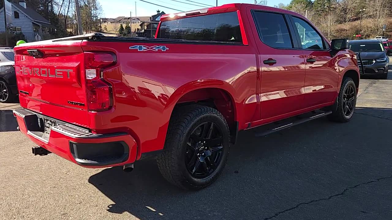 Used 2023 Chevrolet Silverado 1500 Custom w/ LPO, Dark Essentials Package image 8