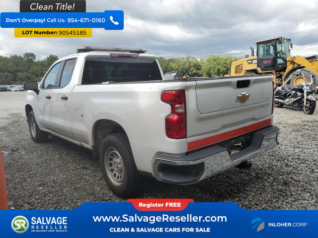 Used 2022 Chevrolet Silverado 1500 W/T w/ WT Value Package RWD image 3
