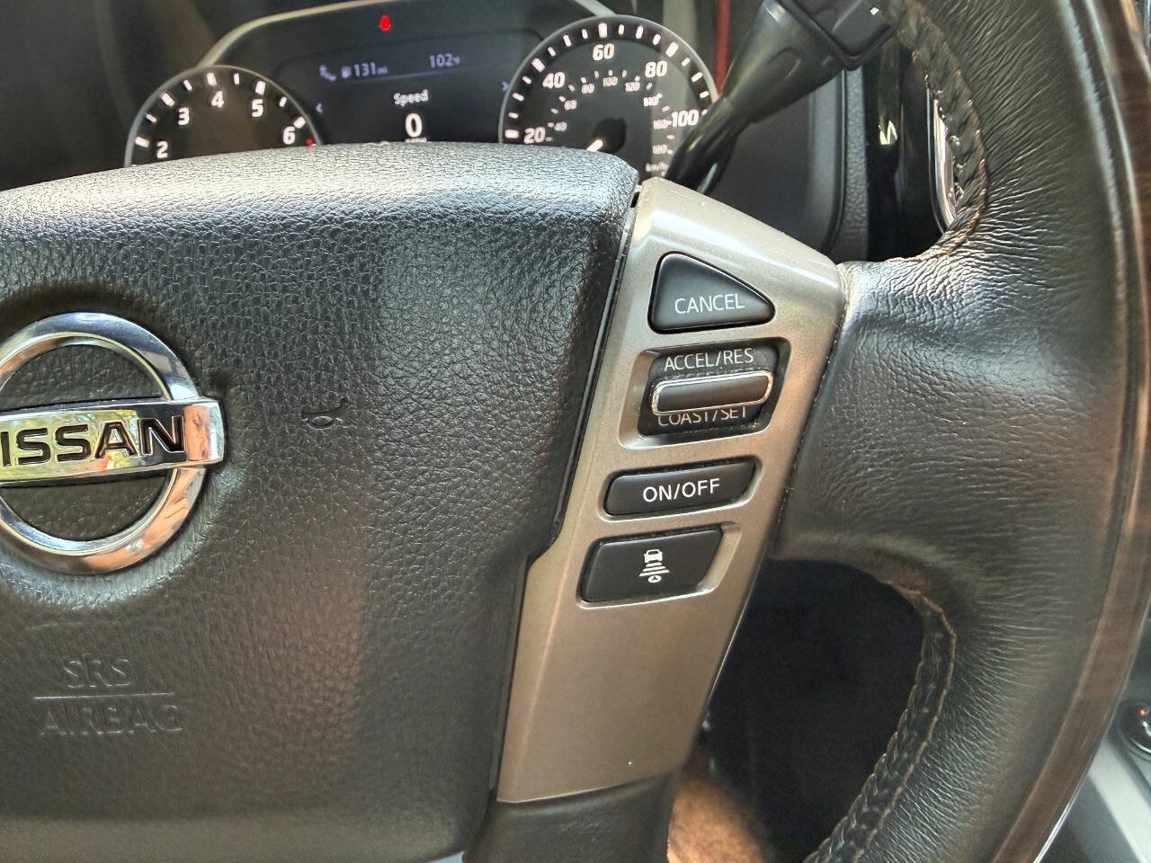 Used 2021 Nissan Titan Platinum Reserve w/ Moonroof Package AWD/4WD image 39
