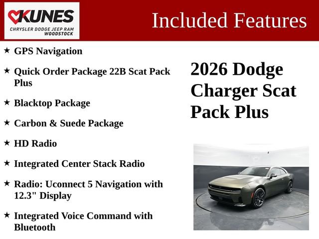 New 2026 Dodge Charger R/T Scat Pack image 3