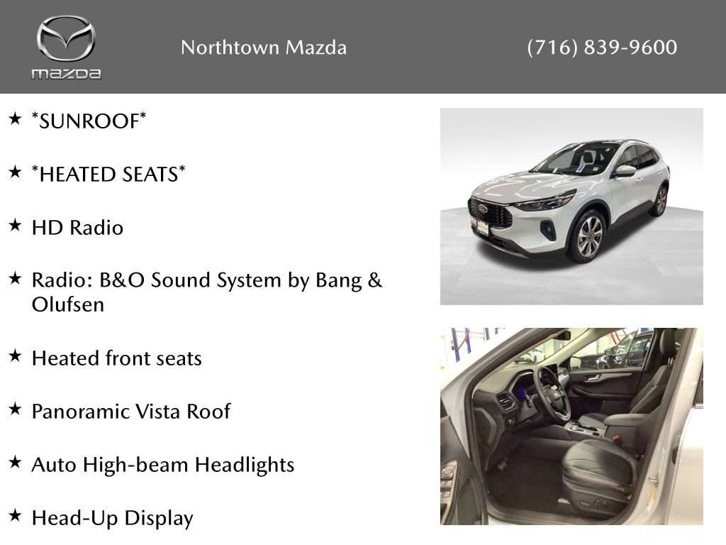 Used 2025 Ford Escape Platinum w/ Premium Technology Package AWD/4WD image 2