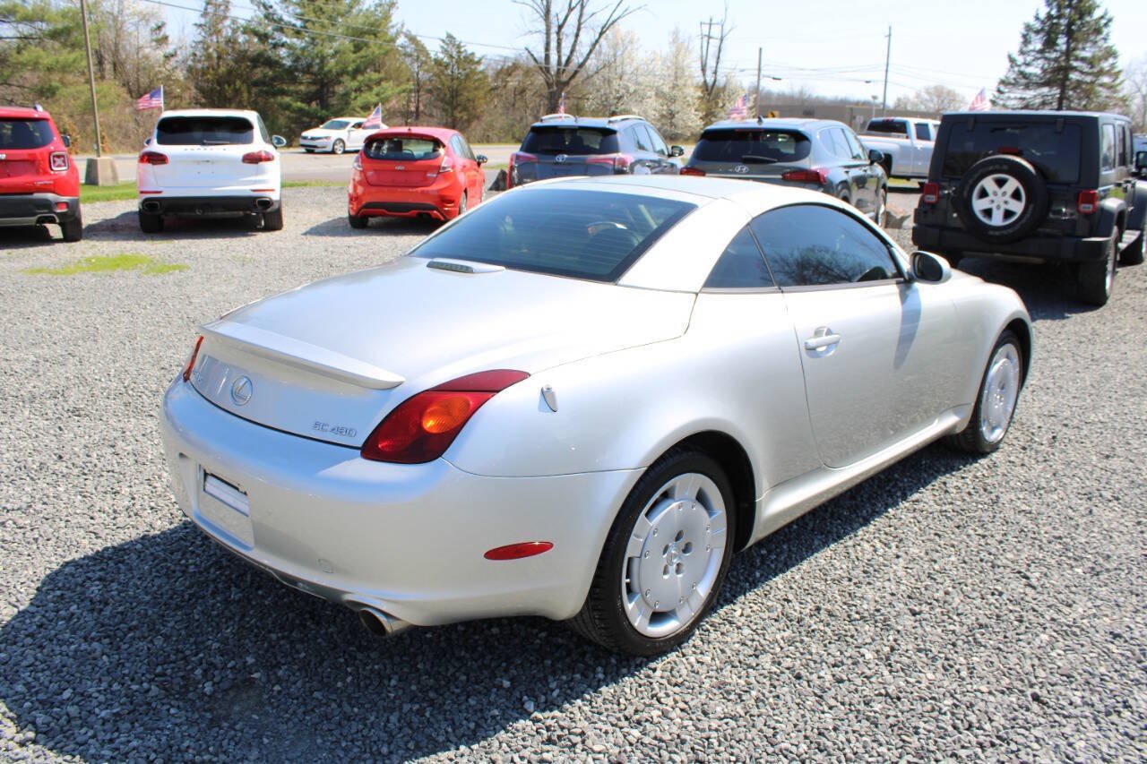 Used 2002 Lexus SC 430 Convertible RWD image 15