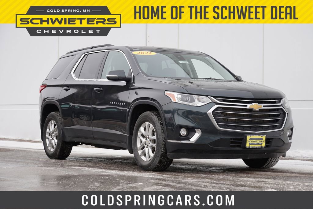 Used 2021 Chevrolet Traverse LT w/ LPO, Floor Liner Package image 1