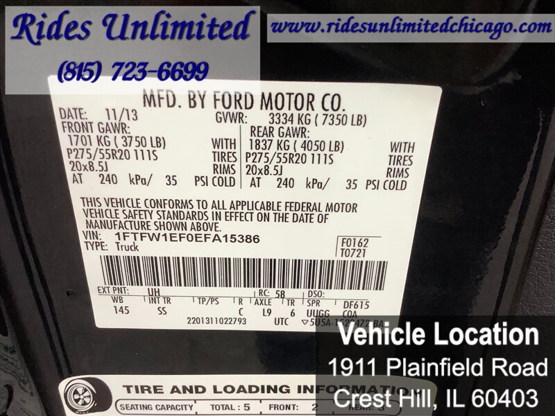 Used 2014 Ford F150 STX w/ Equipment Group 201A Mid AWD/4WD image 21