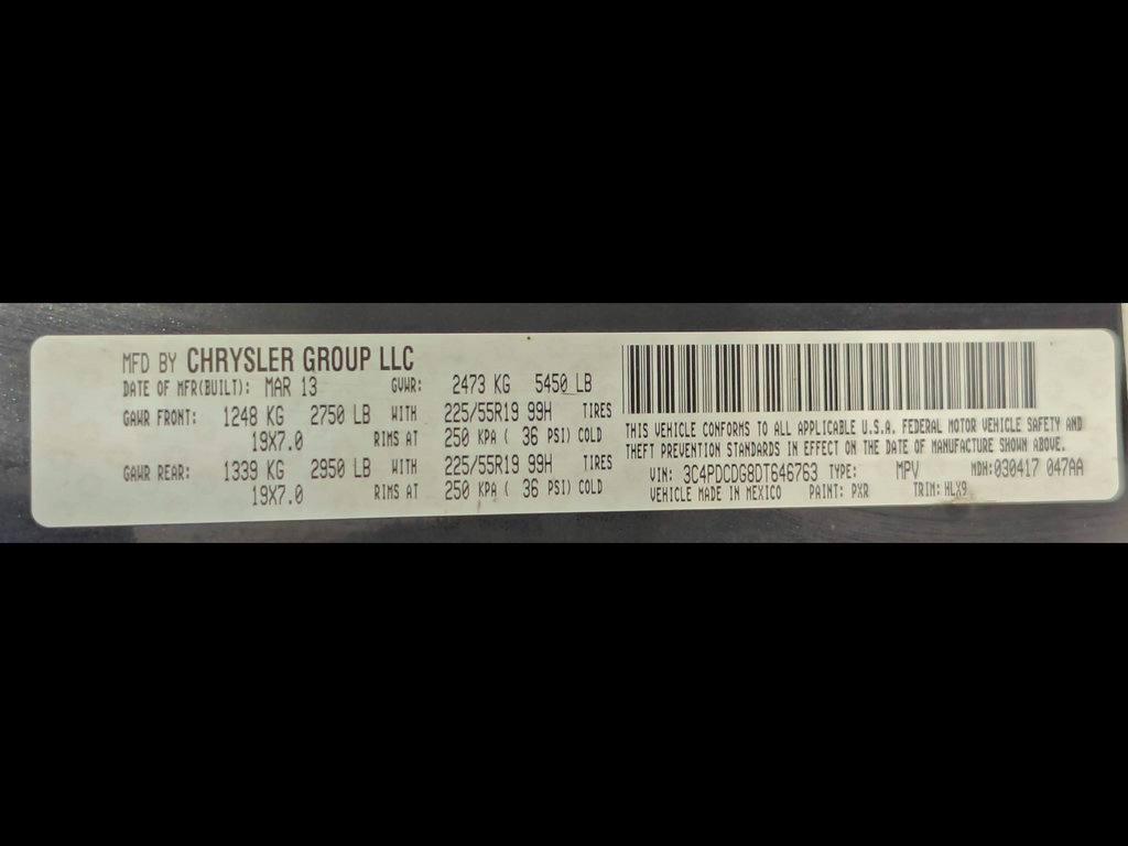 Used 2013 Dodge Journey Crew w/ Driver Convenience Group FWD image 45