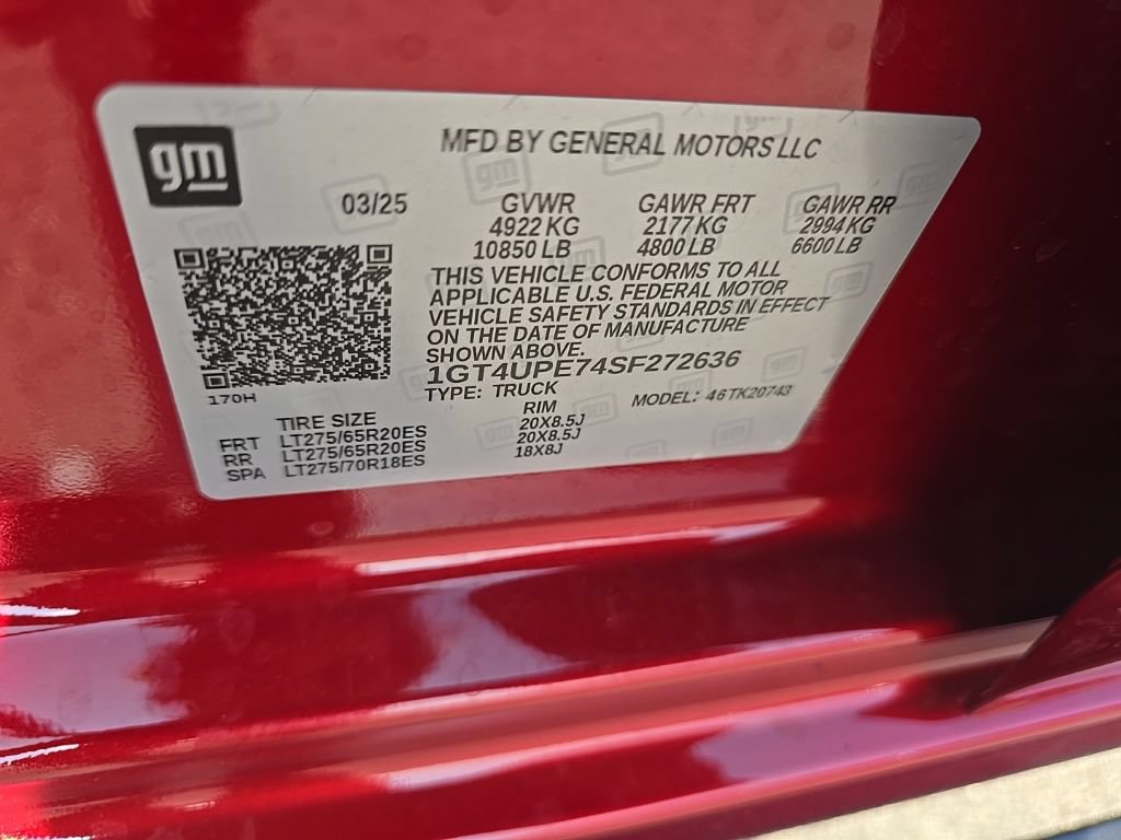 Used 2025 GMC Sierra 2500 AT4 w/ Technology Package AWD/4WD image 14