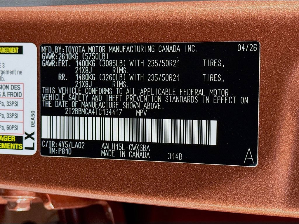 New 2026 Lexus RX 350h AWD/4WD image 24