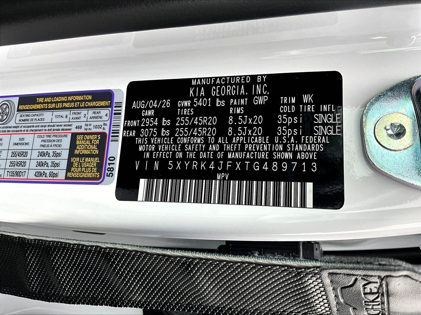 New 2026 Kia Sorento SX FWD image 20