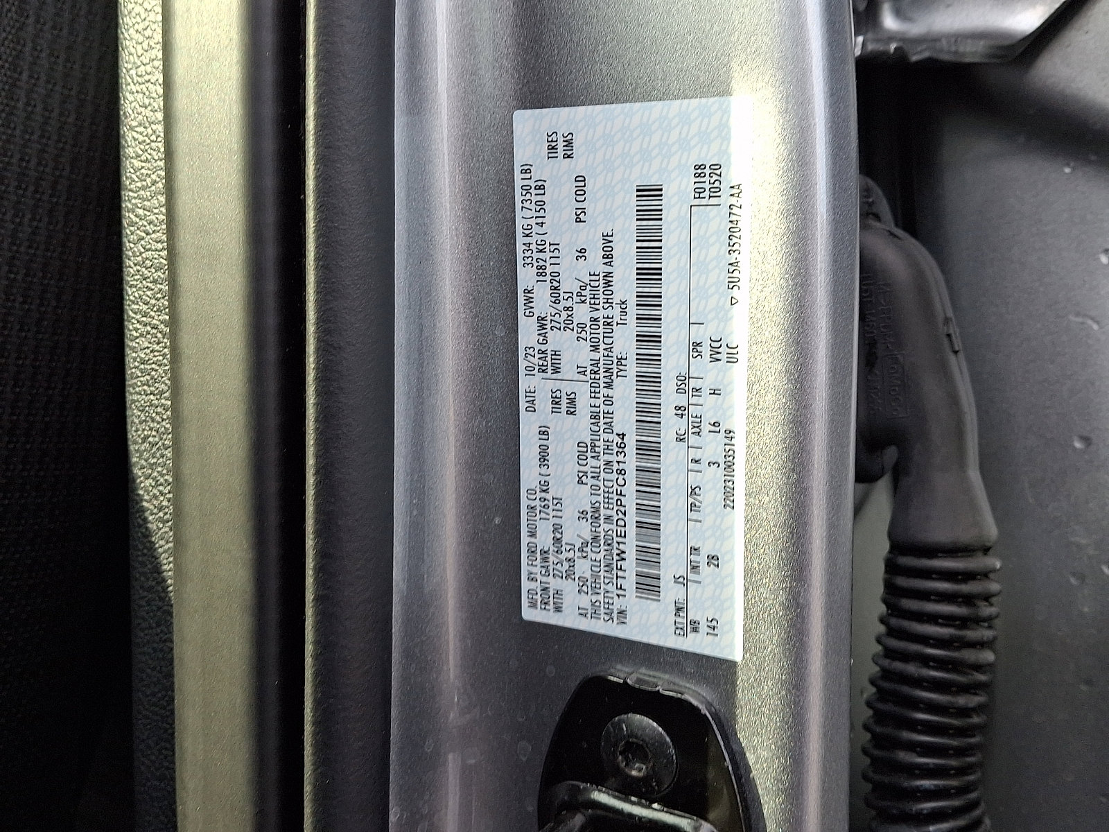 Used 2023 Ford F150 Lariat w/ Equipment Group 502A High image 27