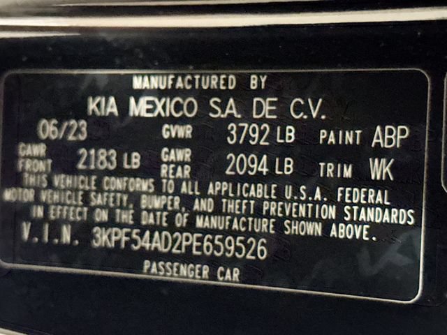 Used 2023 Kia Forte GT-Line w/ GT-Line Premium Package FWD image 33