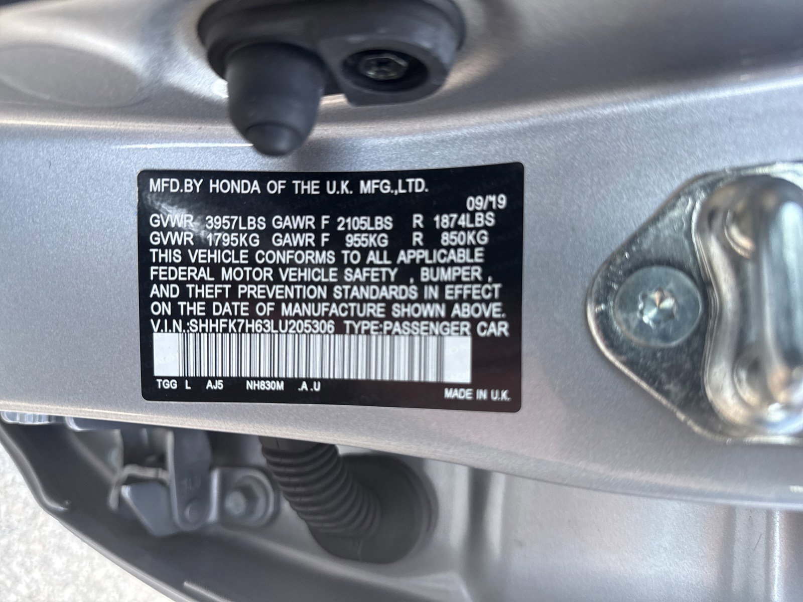 Used 2020 Honda Civic EX image 31