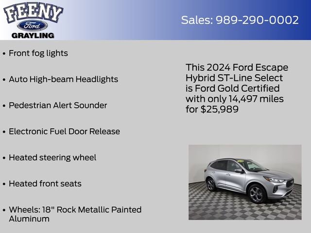 Used 2024 Ford Escape ST-Line Select image 13