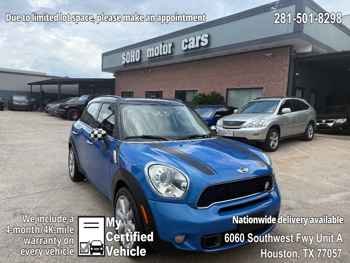 Used 2011 MINI Cooper Countryman S