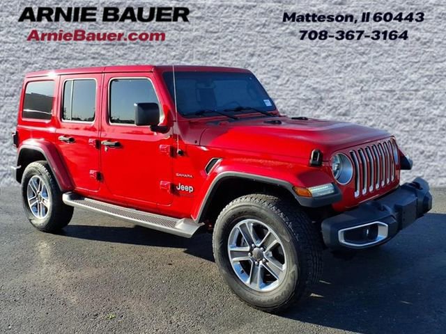 Used 2018 Jeep Wrangler Unlimited Sahara