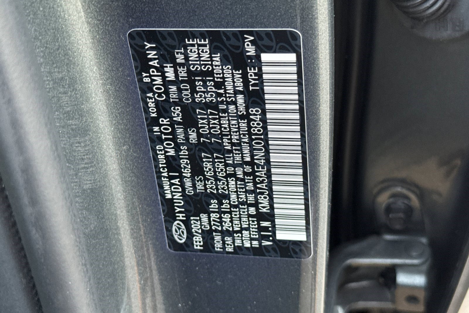 Used 2022 Hyundai Tucson SE image 40