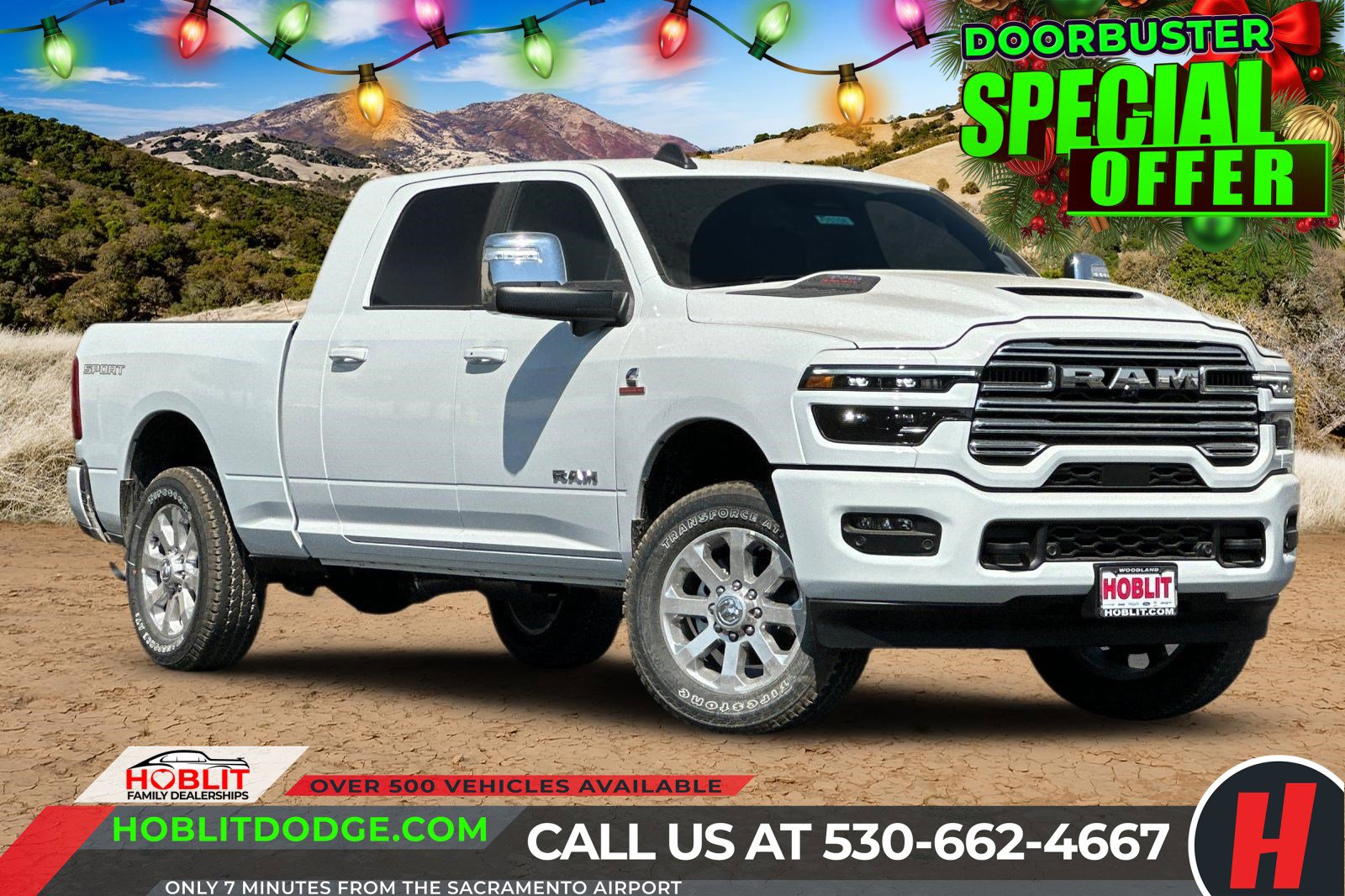 New 2026 RAM 3500 Laramie w/ Sport Appearance Package image 1