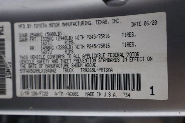 Used 2020 Toyota Tacoma SR5 image 32