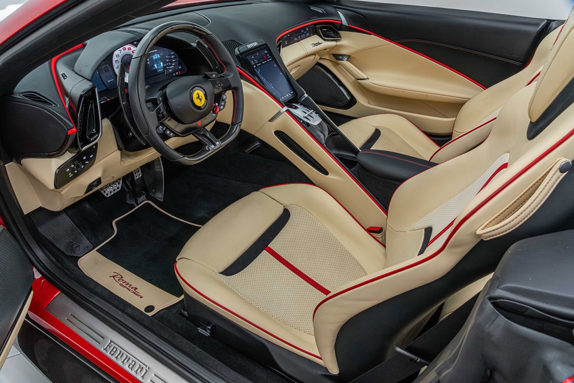 Certified 2025 Ferrari Roma Spider RWD image 58
