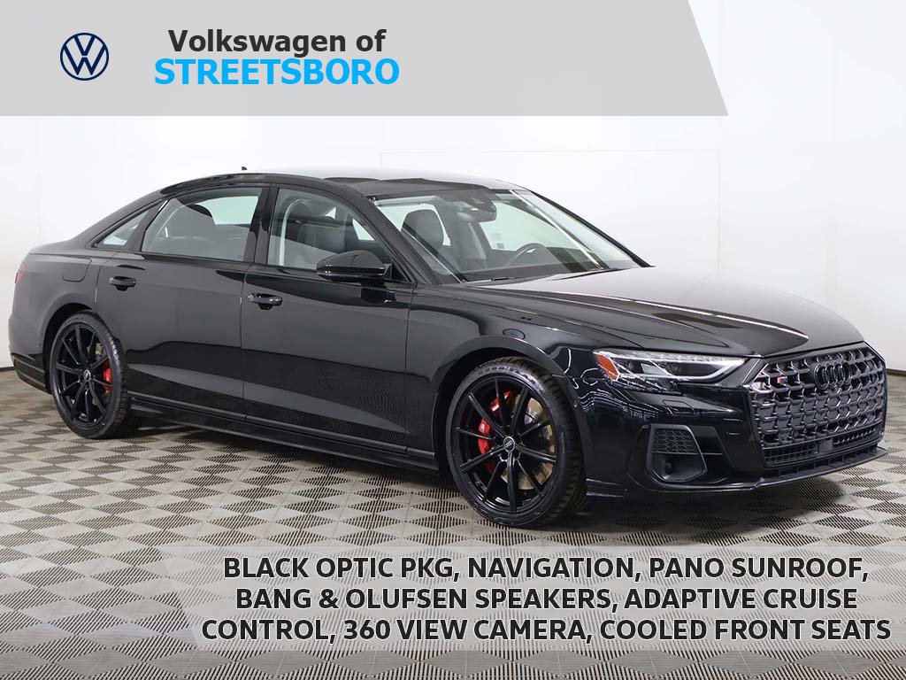 Used 2023 Audi S8 w/ S8 Black Optic Plus Package