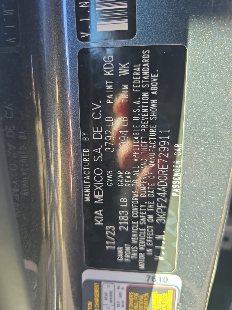 Used 2024 Kia Forte LXS FWD image 23