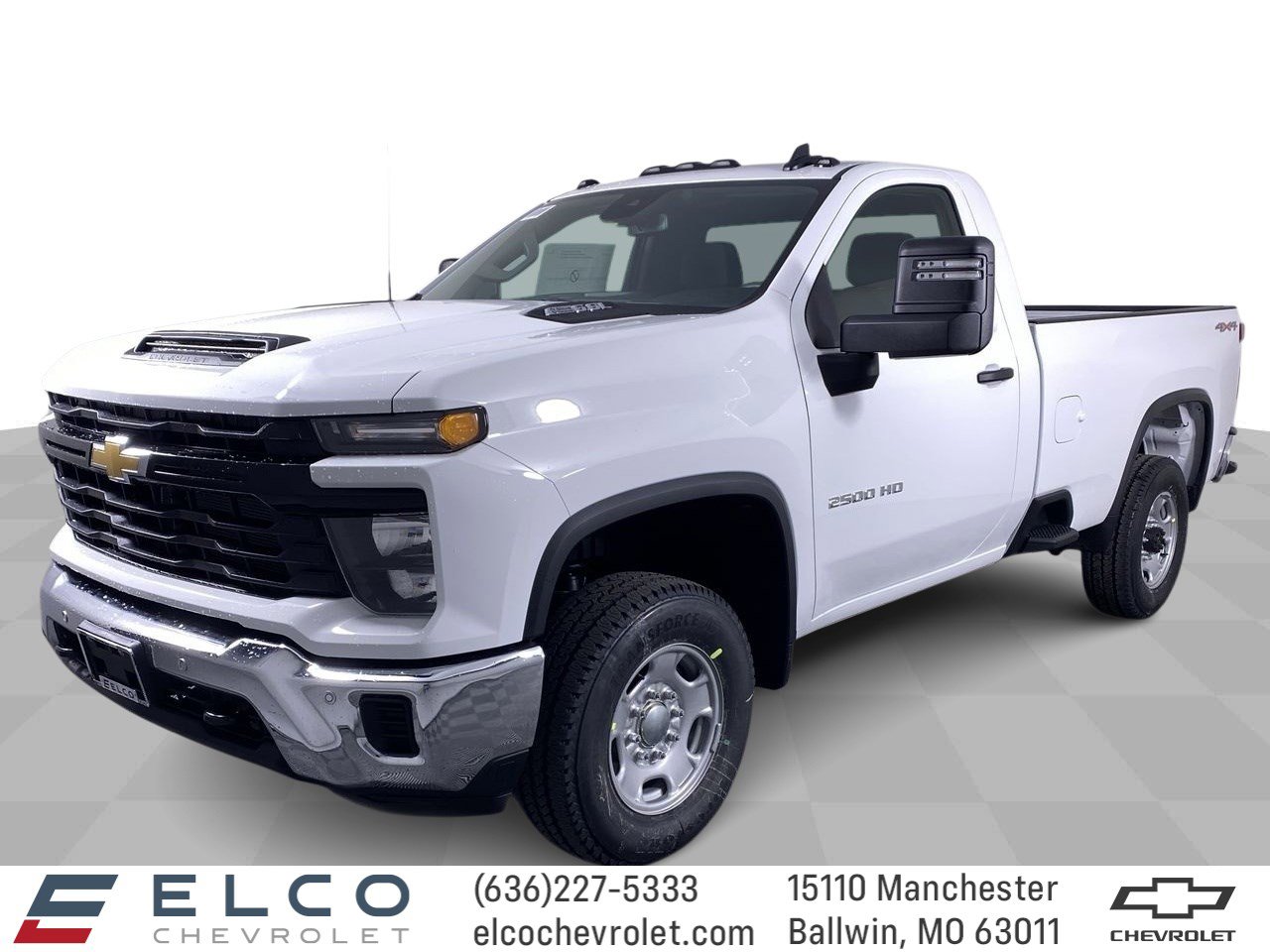 New 2025 Chevrolet Silverado 2500 W/T w/ WT/CX Safety Package