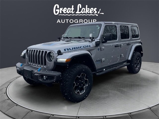 Used 2021 Jeep Wrangler Unlimited Rubicon 4xe w/ Cold Weather Group image 1