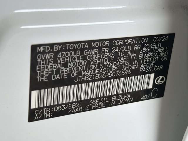 Certified 2024 Lexus IS 350 F Sport RWD image 29