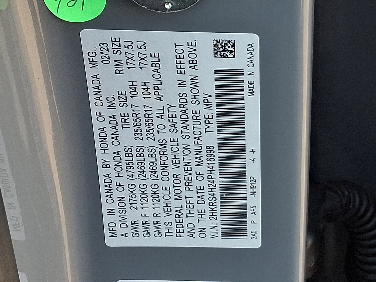 Used 2023 Honda CR-V LX image 26