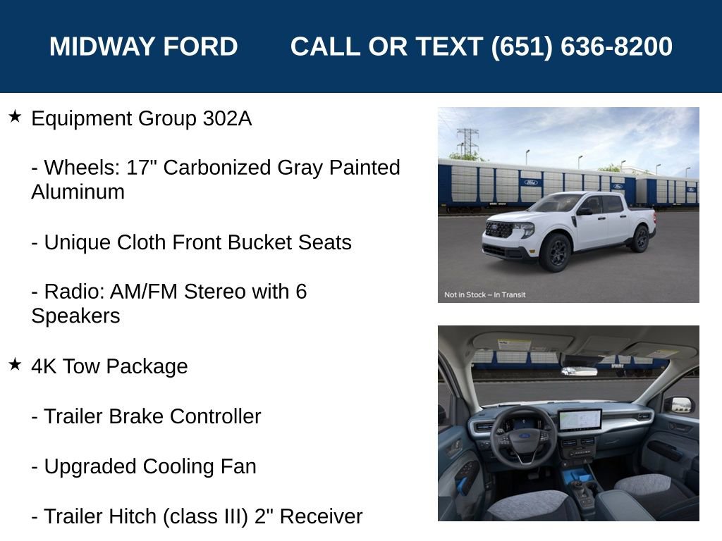 Used 2026 Ford Maverick XLT w/ XLT Luxury Package image 7