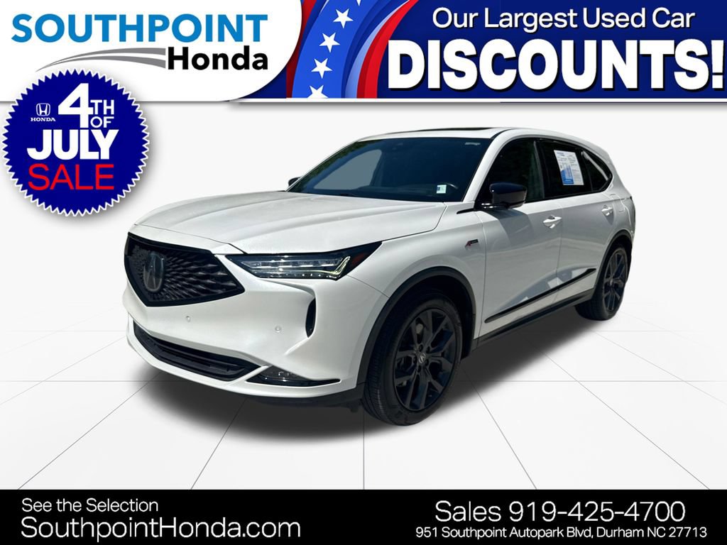 Used 2022 Acura MDX A-Spec AWD/4WD image 3