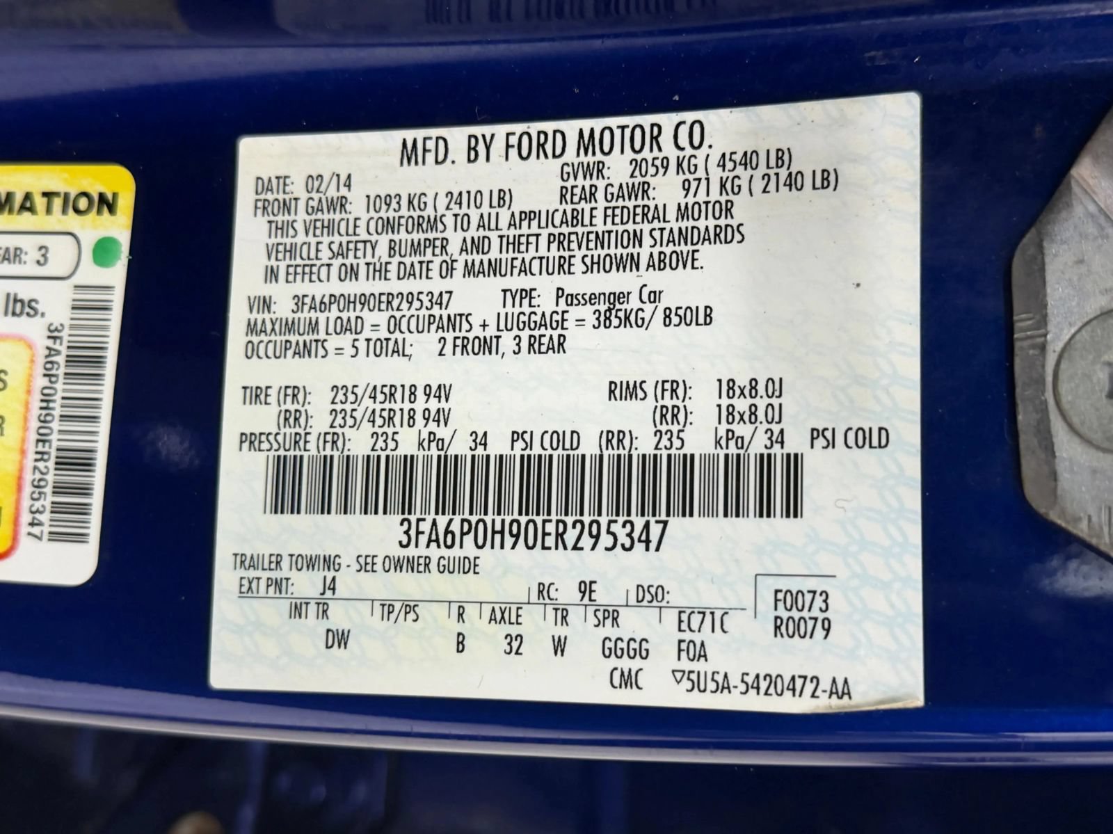 Used 2014 Ford Fusion SE FWD image 35