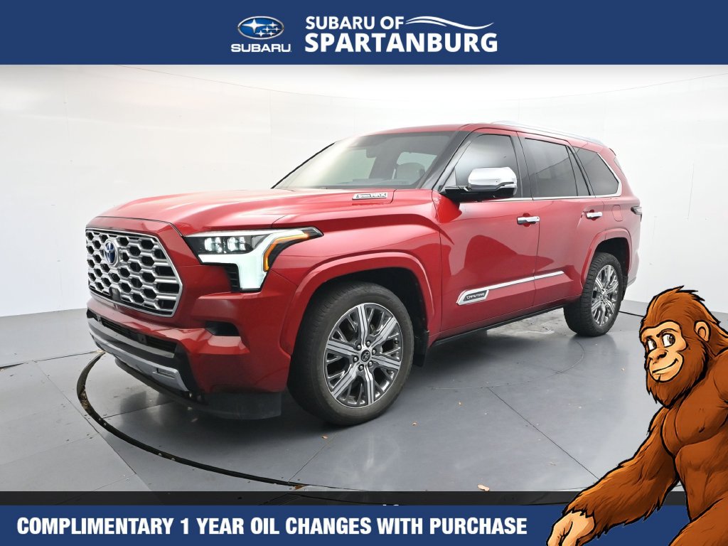Used 2023 Toyota Sequoia Capstone AWD/4WD image 3