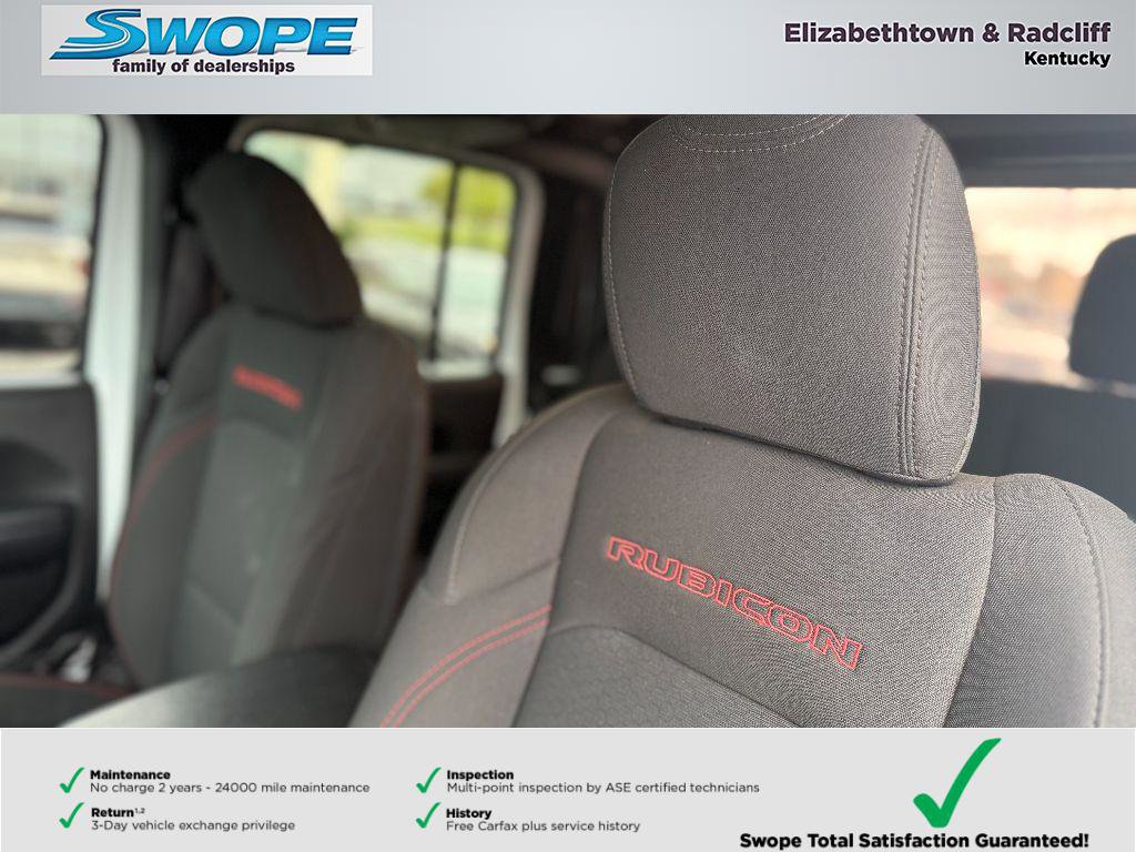 Certified 2023 Jeep Gladiator Rubicon w/ Trailer Tow Package image 22