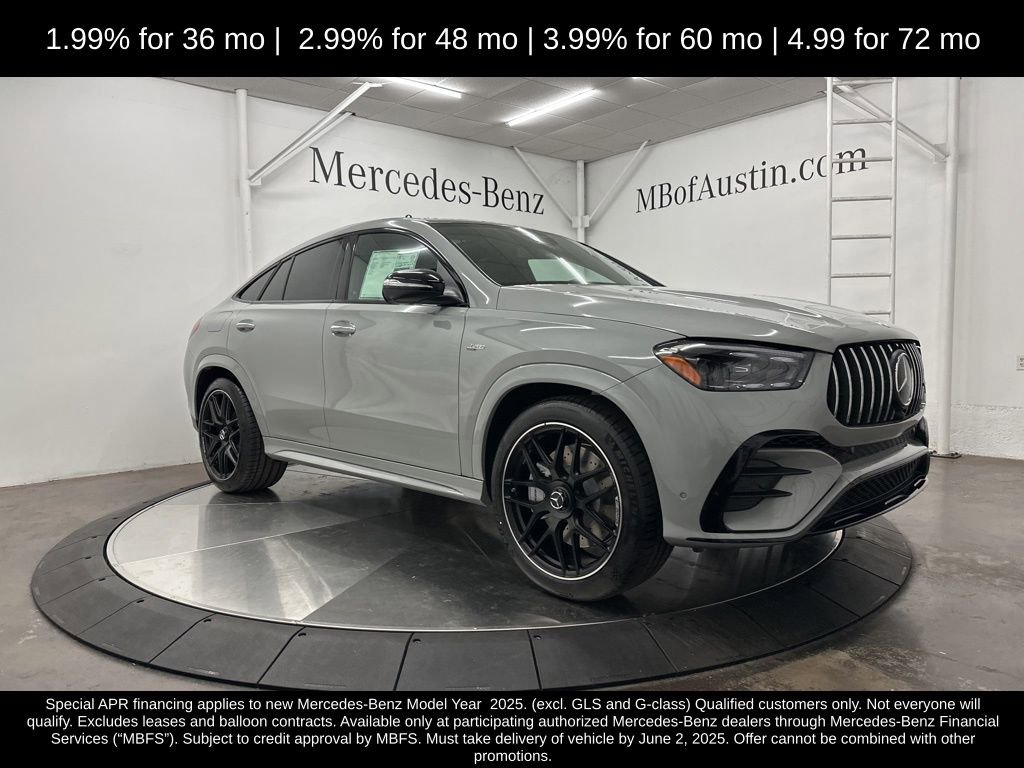 New 2025 Mercedes-Benz GLE 53 AMG 4MATIC Coupe